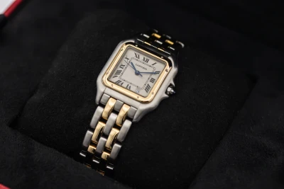 Cartier Panthere 27mm Steel & 18ct Yellow Gold 183949 Circa 1990s