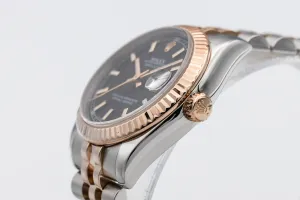 Rolex DateJust 31mm Steel & 18ct Rose Gold Jubilee 178271 2008