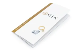 18ct Yellow Gold Diamond Hidden Halo Engagement Ring 2.21ct GIA Certified