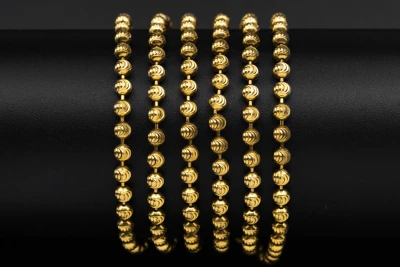 9ct Yellow Gold Moon Cut Chain 44.9g