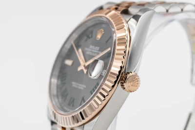 Rolex DateJust 41mm 'Wimbledon' Steel & 18ct Rose Gold Jubilee 126331 2021