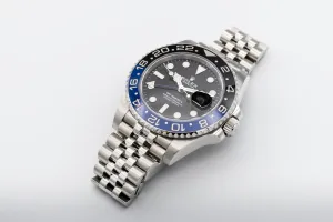Rolex GMT Master II Stainless Steel Jubilee 40mm 'Batgirl' 126710BLNR 2021