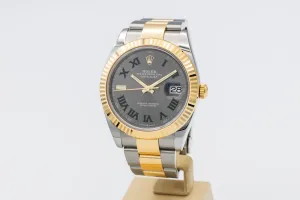 Rolex DateJust 41mm 'Wimbledon' Steel and Gold Oyster 126333 2023