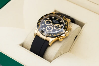 Rolex Cosmograph Daytona 40mm Black Oysterflex 116518LN 2023