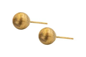 9ct Yellow Gold Ball Stud Earrings