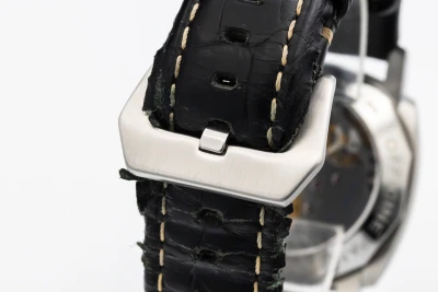 Panerai Luminor 8 Days GMT 44mm Black Leather PAM00233 2012