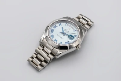 Rolex Day-Date II 41mm Platinum Presidential 218206 2014