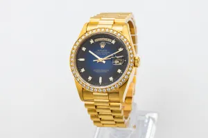 Rolex Day-Date 36mm 18ct Yellow Gold Presidential 18348 1997