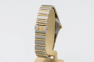 OMEGA Constellation Ladies 22mm Steel & 18ct Yellow Gold 1262.75.00 Circa 1990s