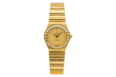 OMEGA Constellation 22.5mm 18ct Yellow Gold 1167.10.00 Circa 1995