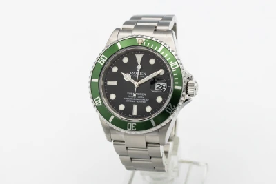 Rolex Submariner Date 40mm 'Kermit' Stainless Steel Oyster 16610LV 2006