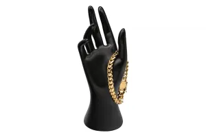 9ct Yellow Gold Cuban Link Bracelet 68.5g