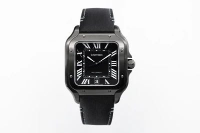 Cartier Santos De Cartier 39.8mm Black Leather WSSA0045 2025