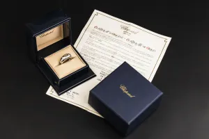 Chopard 18ct White Gold And Happy Diamonds LOVE Ring 82/2899