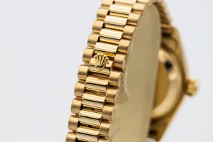 Rolex Lady DateJust 26mm 18ct Yellow Gold Presidential 69178 1989