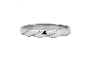 Platinum Twist Eternity Wedding Band 3.0g