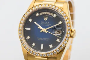 Rolex Day-Date 36mm 18ct Yellow Gold Presidential 18348 1997