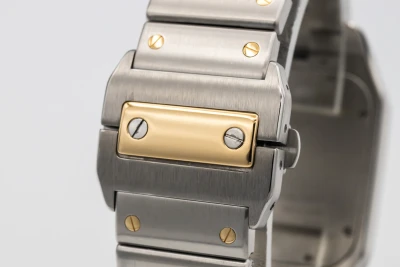 Cartier Santos 100 XL 38mm Steel & 18ct Yellow Gold W200728G 2010