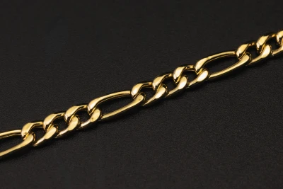 18ct Yellow Gold Curb Bracelet 8" 9.2g