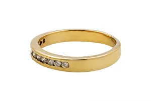 14ct Yellow Gold Diamond Eternity Wedding Band 0.35ct