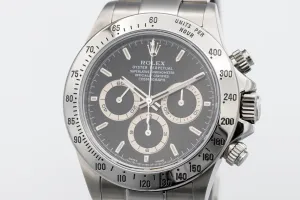 Rolex Cosmographh Daytona 40mm Stainless Steel Oyster 16520 1999