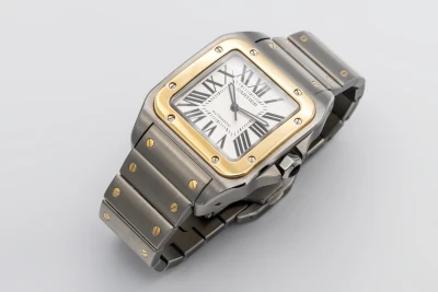 Cartier Santos 100 38mm Steel & 18ct Yellow Gold W200728G 2008