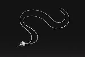 18ct White Gold Piaget Possession Diamond Necklace