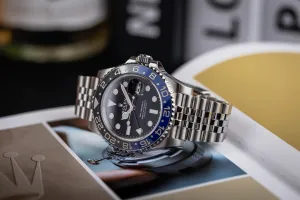 Rolex GMT Master II Stainless Steel Jubilee 40mm 'Batgirl' 126710BLNR 2021