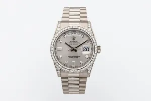 Rolex Day-Date 36mm 18ct White Gold Presidential 118389 2005
