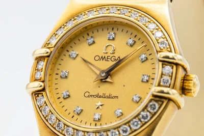 OMEGA Constellation 22.5mm 18ct Yellow Gold 1167.10.00 Circa 1995