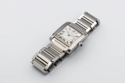 Cartier Tank Francaise 25mm Stainless Steel W51011Q3/2465 2003