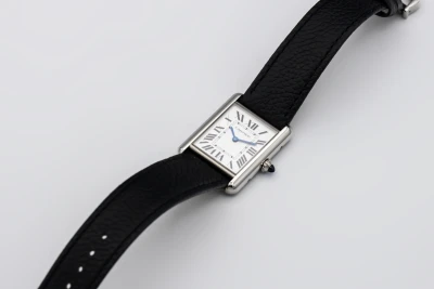 Cartier Tank Must 33.7mmx25.5mm Black Leather WSTA0041 2024