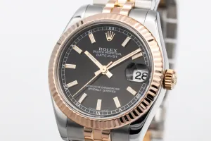 Rolex DateJust 31mm Steel & 18ct Rose Gold Jubilee 178271 2008