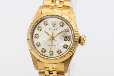 Rolex Lady DateJust 26mm 18ct Yellow Gold Jubilee 6917 1979