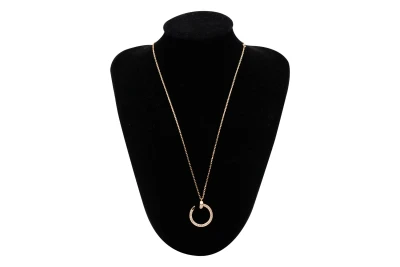 Cartier Rose Gold and Diamond Juste un Clou Necklace
