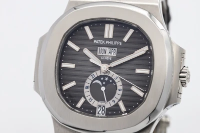 Patek Philippe Nautilus 40.5mm Black Leather 5726A-001 2020