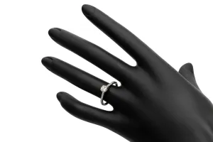 Platinum Diamond Engagement Ring 0.58ct I VS2 WGI Certified
