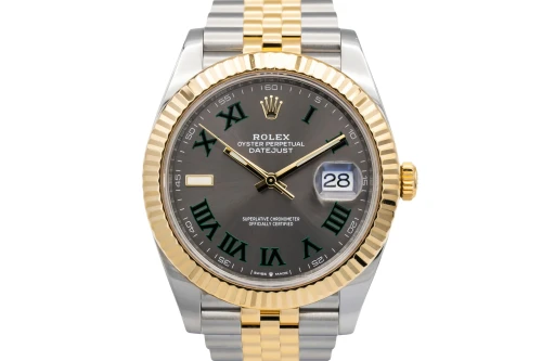 Rolex DateJust 41mm ‘Wimbledon’ Steel & 18ct Yellow Gold Jubilee 126333 2022