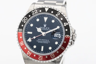 Rolex GMT-Master II 40mm 'Coke' Stainless Steel Oyster 16710 1999