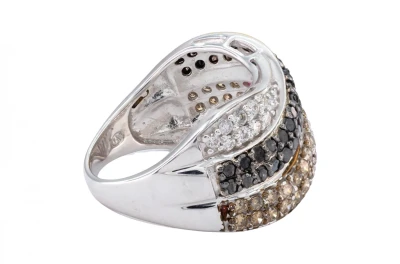 14ct White Gold Diamond Ring