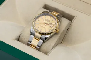 Rolex DateJust 36mm Steel & 18ct Yellow Gold Oyster 126233 2023