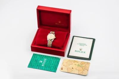 Rolex DateJust 31mm Steel & 18ct Yellow Gold Jubilee 68273 1988