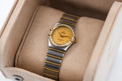 OMEGA Constellation 25mm 18ct Yellow Gold & Steel 6552/864 Circa 2000s