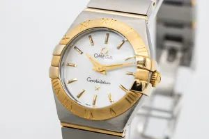 OMEGA Constellation 24mm Stainless Steel & Yellow Gold 123.20.24.60.05.002 2014