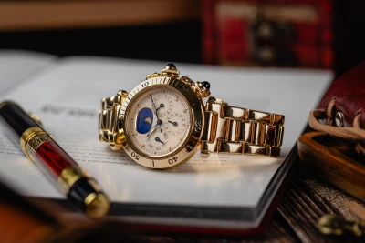 Cartier Pasha Perpetual Calendar 38mm 18ct Yellow Gold 30002 1991