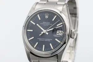 Rolex Oyster Perpetual Date 34mm Stainless Steel Oyster 1500 1972