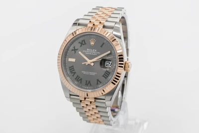 Rolex DateJust 41mm 'Wimbledon' Steel & 18ct Rose Gold Jubilee 126331 2021