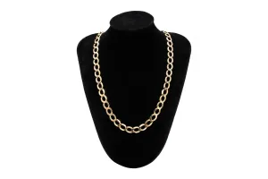 9ct Yellow Gold Curb Chain 22" 28.2g