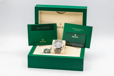 Rolex DateJust 41mm 'Wimbledon' Stainless Steel Jubilee 126300 2023