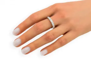 Platinum Eternity Diamond Ring 2.10ct